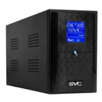 Источник бесперебойного питания SVC V-1200-L-LCD Линейно-интерактивные, Напольный (Tower), 1200 ВА, 720 Вт