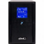 Источник бесперебойного питания SVC V-1500-L-LCD Линейно-интерактивные, Напольный (Tower), 1500 ВА, 900 Вт