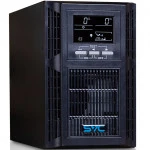 Источник бесперебойного питания SVC PT-1K-LCD Двойное преобразование (On-Line), Напольный (Tower), 1000 ВА, 800 Вт