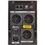 Источник бесперебойного питания SVC V-1200-F (Линейно-интерактивные, Напольный, 1200 ВА, 720)