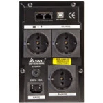 Источник бесперебойного питания SVC V-1200-F-LCD Линейно-интерактивные, Напольный (Tower), 1200 ВА, 720 Вт