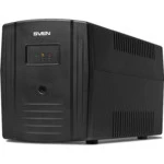 Источник бесперебойного питания Sven Pro 600 600VA 360W (2 EURO) SV-013837 (Линейно-интерактивные, Напольный, 600 ВА, 360)