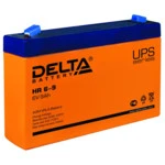 Сменные аккумуляторы АКБ для ИБП Delta Battery HR 6-9 (6 В)