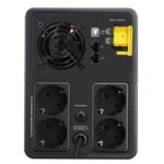 Источник бесперебойного питания APC Back-UPS 2200VA/1200W BX2200MI-GR Линейно-интерактивные, Напольный (Tower), 2200 ВА, 1200 Вт