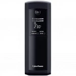 Источник бесперебойного питания CyberPower VP1200EILCD Линейно-интерактивные, Напольный (Tower), 1200 ВА, 720 Вт