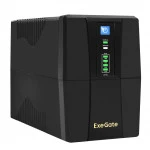 Источник бесперебойного питания ExeGate UNB-600.LED.AVR.4C13 EP285602RUS (Линейно-интерактивные, Напольный, 600 ВА, 360)