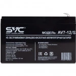 Сменные аккумуляторы АКБ для ИБП SVC AV7-12/S (12 В)
