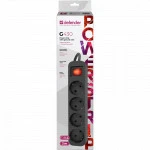 Распределитель питания Defender G430 3 м, 4 розетки 99338