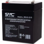 Сменные аккумуляторы АКБ для ИБП SVC AV4.5-12/S (12 В)