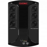 Источник бесперебойного питания DKC Info PDU 800VA INFOPDU800 Линейно-интерактивные, Напольный (Tower), 800 ВА, 480 Вт