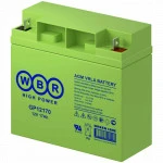 Сменные аккумуляторы АКБ для ИБП WBR Батарея для UPS 12V WBR GP12170 (12 В)