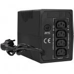 Источник бесперебойного питания ExeGate Power Back BNB-800.LED.AVR.4C13 EX292773RUS Линейно-интерактивные, Напольный (Tower), 800 ВА, 480 Вт