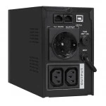 Источник бесперебойного питания ExeGate SpecialPro UNB-1000.LED.AVR.1SH.2C13.RJ.USB EX292782RUS (Линейно-интерактивные, Напольный (Tower), 1000 ВА, 550 Вт)