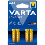 Батарейка VARTA Longlife Micro 1.5V - LR03/ AAA (4 шт) LR03 Longlife