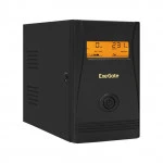 Источник бесперебойного питания ExeGate ULB-800.LCD.AVR.2SH Линейно-интерактивные, Напольный (Tower), 800 ВА, 480 Вт