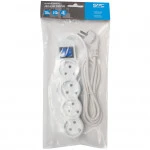 Распределитель питания SVC 4 розетки 1.8м белый ZP4S-18M