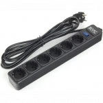 Распределитель питания SVC ZC6S-50M 6 розеток 5м