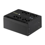 Источник бесперебойного питания ExeGate NEO NNB-1000.LED.AVR.8SH.CH EX293855RUS (Линейно-интерактивные, Напольный (Tower), 1000 ВА, 650 Вт)