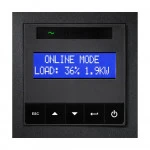 Источник бесперебойного питания Eaton 9E6KIR Двойное преобразование (On-Line), Стоечный (Rack), 6000 ВА, 5400 Вт