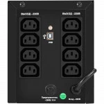 Источник бесперебойного питания ExeGate SpecialPro UNB-1000.LED.AVR.8C13.USB EX299948RUS Линейно-интерактивные, Напольный (Tower), 1000 ВА, 700 Вт