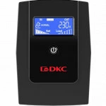 Источник бесперебойного питания DKC Info LCD INFOLCD600I Линейно-интерактивные, Напольный (Tower), 600 ВА, 360 Вт