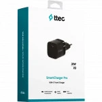 Батарейка Ttec SmartCharger 30W PD USB-C Travel Charger Black 2SCP03S