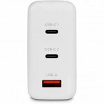 Батарейка Ttec SmartCharger Trio GAN 120W PD Travel Charger 2 USB-C+USB-A White 2SCG04B