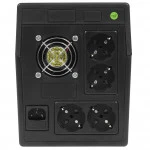 Источник бесперебойного питания Powerman Back Pro 2000 (Линейно-интерактивные, Напольный, 2000 ВА, 1200)