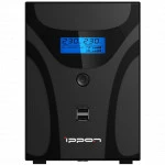 Источник бесперебойного питания IPPON Smart Power Pro II Euro 1200 i1029740 Линейно-интерактивные, Напольный (Tower), 1200 ВА, 720 Вт