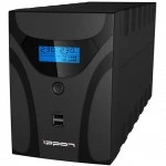 Источник бесперебойного питания IPPON Smart Power Pro II Euro 1200 i1029740 Линейно-интерактивные, Напольный (Tower), 1200 ВА, 720 Вт