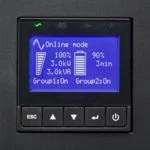 Источник бесперебойного питания Eaton 9PX 2200i RT2U 9PX2200IRT2U Двойное преобразование (On-Line), Стоечный (Rack), 2200 ВА, 2200 Вт