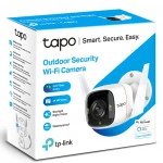 IP видеокамера TP-Link Tapo C320WS (Цилиндрическая, Уличная, WiFi + Ethernet, 3.89 мм, 1/2.7", 4 Мп ~ 2560×1440 Quad HD)