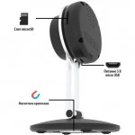 IP видеокамера Ritmix IPC-203-Tuya (Видеоглазок, Внутренней установки, WiFi, 1/2.7", 2 Мп ~ 1920×1080 Full HD)