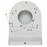 Аксессуар для видеокамер Dahua Кронштейн настенный DH-PFB203W