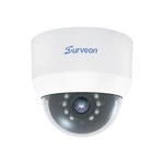 IP видеокамера Surveon Купольная IP камера Surveon CAM4211 Купольная, Внутренней установки, Проводная, 2.8 мм, 1/4", 1.3 Мп ~ 1280×800