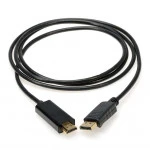 Кабель интерфейсный NO NAME DisplayPort(m) - HDMI(m) 1.8m (0001579) Display порт - HDMI