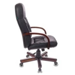 Компьютерный стул Бюрократ Кресло руководителя T-9908/WALNUT