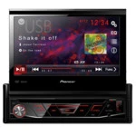 Pioneer Автомагнитола CD DVD  AVH-3100DVD 1DIN 4x50Вт
