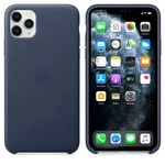 Аксессуары для смартфона Apple iPhone 11 Pro Max Leather Case Midnight Blue MX0G2ZM/A