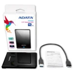 Внешний жесткий диск ADATA DashDrive Classic HV620S USB 3.1 2.5" AHV620S-2TU31-CBK (2 ТБ)