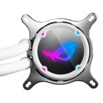 Система охлаждения Asus ROG STRIX LC 240 RGB WHITE EDITION Система жидкостного охлаждения процессора 90RC0062-M0UAY0 (Для процессора)