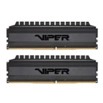 ОЗУ Patriot Viper 4 Blackout Series DDR4 64GB (2 x 32GB) 3000MHz Kit PVB464G300C6K DIMM, DDR4, 64 Гб (2 х 32 Гб), 3000 МГц