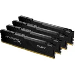 ОЗУ Kingston HyperX Fury Black DDR4 3200 MHz 64 GB DIMM HX432C16FB4K4/64 (DIMM, DDR4, 64 Гб (4 х 16 Гб), 3200 МГц)