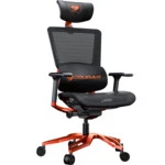 Компьютерный стул Cougar Игровое кресло Argo black/orange CU-ARGBO