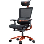 Компьютерный стул Cougar Игровое кресло Argo black/orange CU-ARGBO