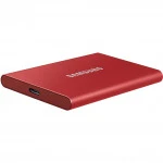 Внешний жесткий диск Samsung External SSD T7 Metallic Red MU-PC500R/WW (500 ГБ)