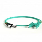 Оптический патч-корд Hyperline FC-D2-503-LC/PR-LC/PR-H-2M-LSZH-AQ