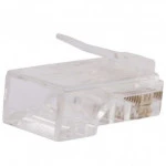 Коннектор Hyperline Разъем легкой оконцовки RJ-45 (8P8C) под витую пару (100 шт.) PLEZ-8P8C-U-C5-100