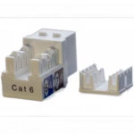 Модуль Hyperline Модуль Keystone Jack RJ-45(8P8C) категория 6 KJ9-8P8C-C6-90-WH