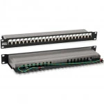 Патч-панель Hyperline PP3-19-24-8P8C-C6-SH-110D (24 порта, FTP, Cat. 6)